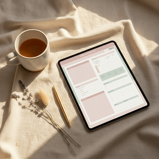 Wellness Journal Mockup